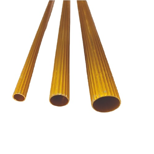 TUBO CORTINA DORADO